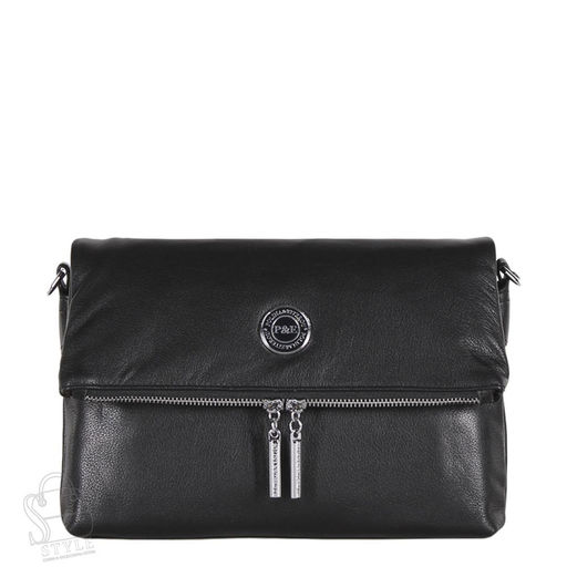 Сумка женская кожаная 0531CH black Polina&Eiterou  фото 3