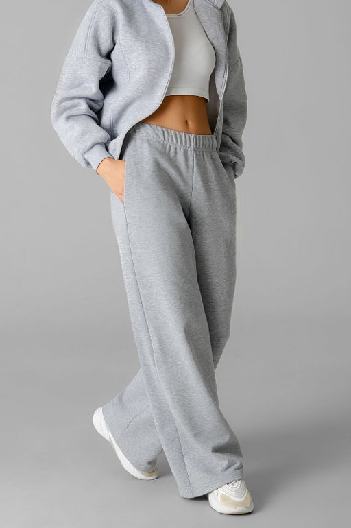 Арт. 7590 Брюки женские 44-52 (5шт) Цвет:серый меланж