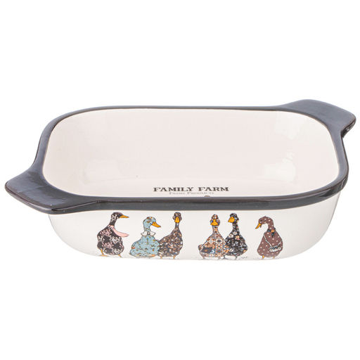 ФОРМА ДЛЯ ЗАПЕКАНИЯ AGNESS FAMILY FARM 25,5*19*6,5 СМ - Lefard фото 5