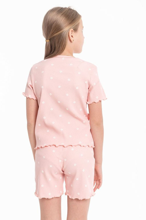 Пижама М225100рб розовый/белый - Елена фото 7