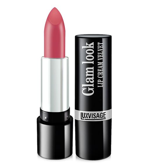 LuxVisage Помада GLAM LOOK cream velvet тон 317 виноградный сок  фото 2