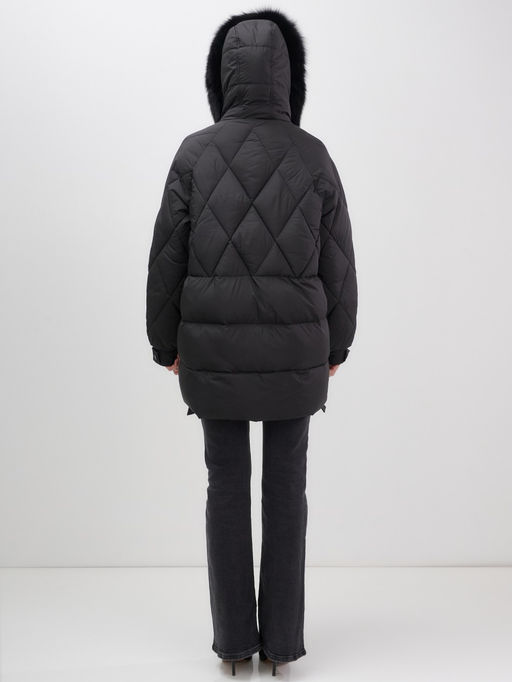 Куртка зимняя женская с мехом и капюшоном  Бренд: Visdeer  фото 15