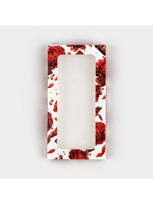 Цена за 5 шт. Коробка для шоколада «Для тебя», с окном, 17.3×8.8×1.5 см