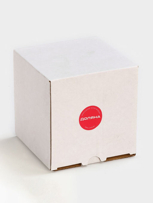 Сахарница Доляна Chess. King, 400 мл, 10.5×13.7 см, стекло, белая