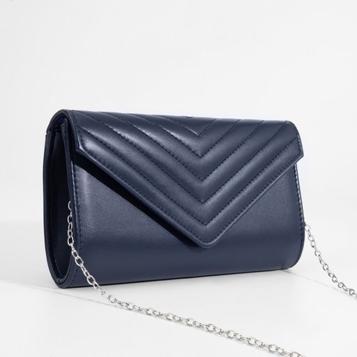 Сумка-клатч на клапане, цвет синий - Simaland фото 3