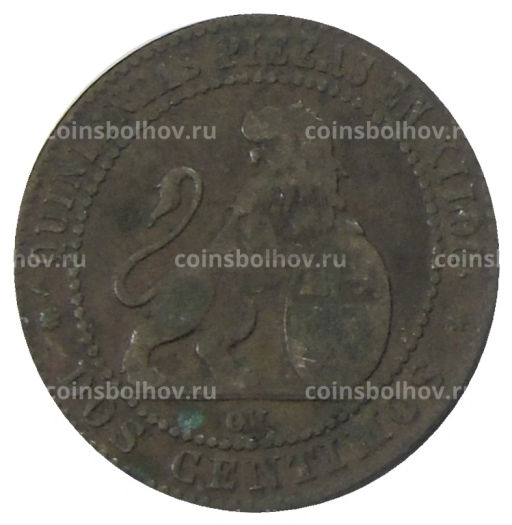 2 сентимо 1870 года Испания