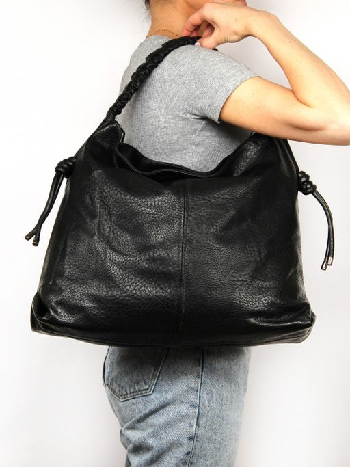 Сумка женская искусственная кожа BT-K 2276-1, 1отд+евро, плечевой ремень, черный SALE 262504 - Adelia фото 5