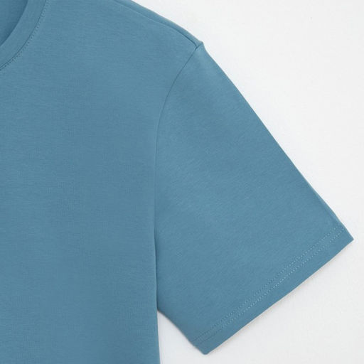 Футболка мужская MINAKU REGULAR FIT: голубая, р-р 54