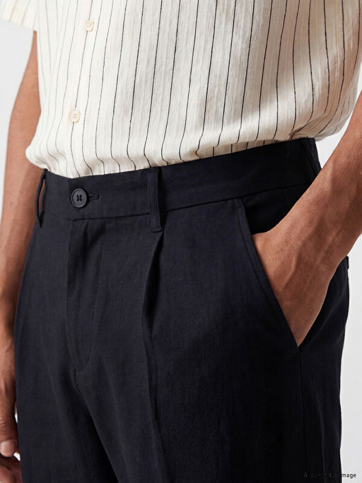 Regular Fit Erkek Pileli Pantolon