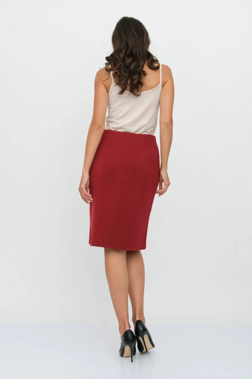 ЗЛАТА Юбка И 009/бордо