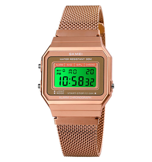 Часы наручные Skmei мужские электронные 1639rose-gold