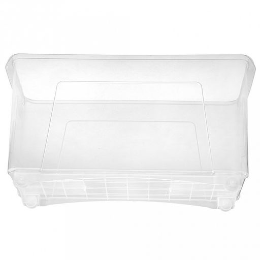 Контейнер хозяйственный для хранения пластмассовый 10л, 46,5х16,5х25,5см, на колесах (Россия)