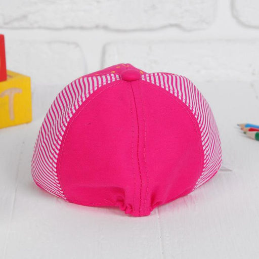 Цена за 12 шт. Кепка детская «Мишка», р-р. 52-54 см, цвета МИКС