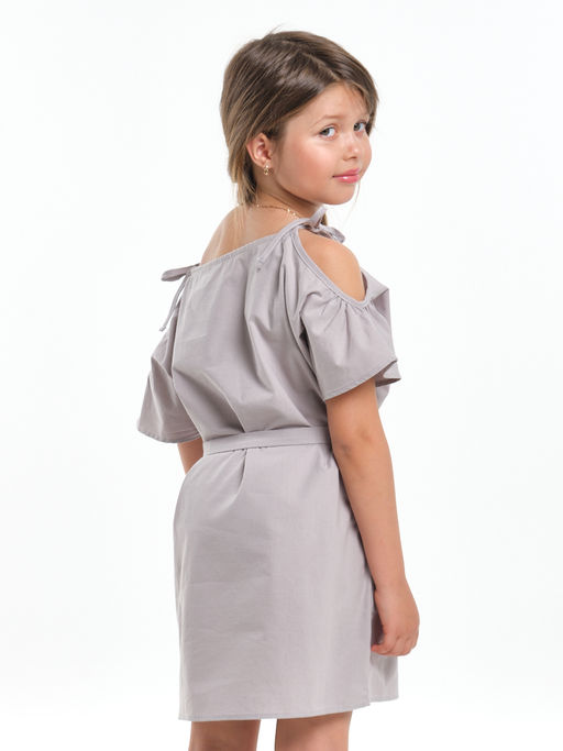 Платье летнее из хлопка UD 7937 св.серый - Mini maxi фото 2