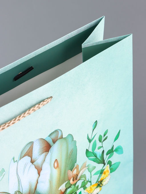 Цена за 2 шт. Пакет подарочный ламинированный вертикальный Блаженство, 33?42.5?10 см