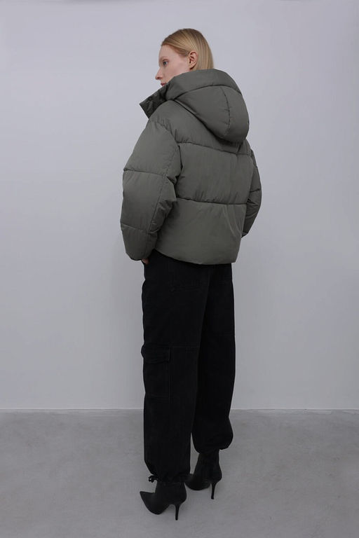 Стеганая куртка c капюшоном - Incity фото 16