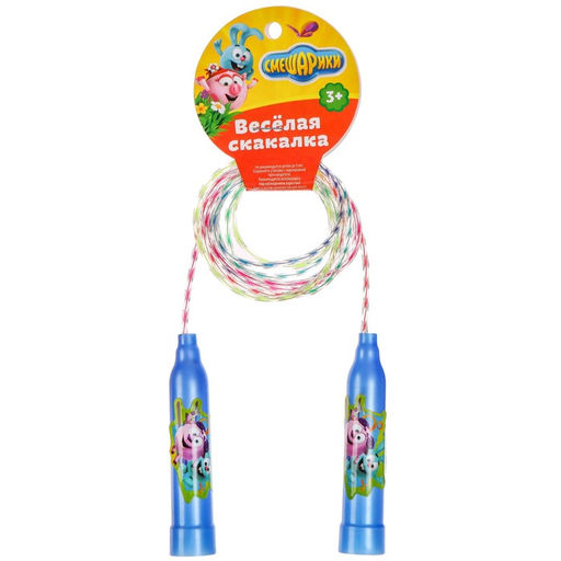 Скакалка "Крош и Бараш", СМЕШАРИКИ, 2 м