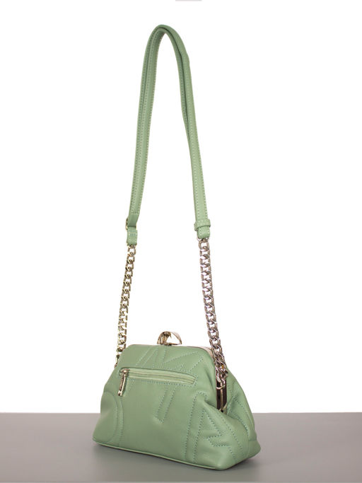 LACCOMA сумка Жасмин-Л815-дымчато-зеленый эко кожа хлопок  фото 2