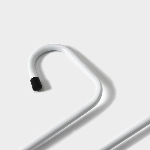 Цена за 2 шт. Вешалка для брюк и юбок «Змейка», 33×34 см, МИКС