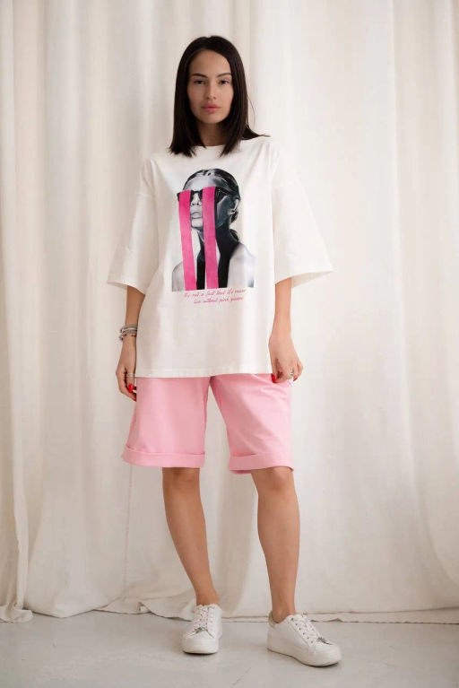 Шорты БР 116-17 Розовый - T.C.T фото 2