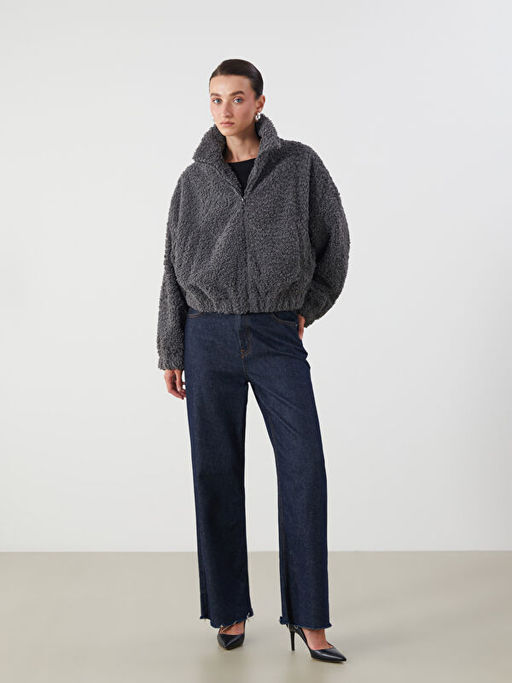 G?mlek Yaka Kad?n Pel?? Mont