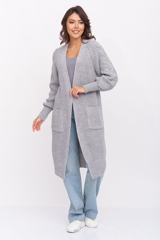 Кардиган Д 3084/серый (1755) - Текстильная мануфактура фото 6