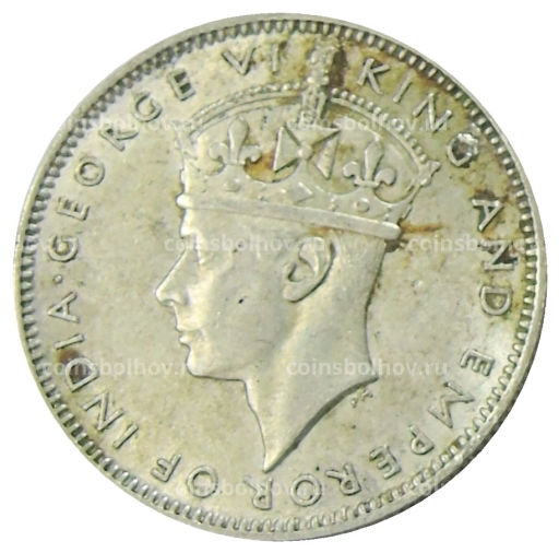 20 центов 1943 года Малайя