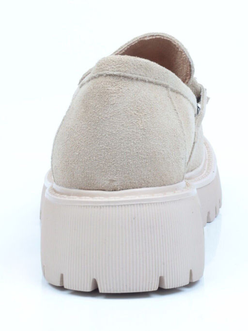 03-5929-2 BEIGE Лоферы женские - No name фото 9