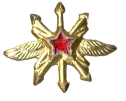 Значок Эмблема Военно  воздушные силы  техник