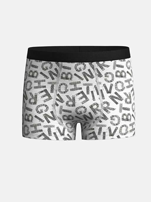 Bask?l? Erkek ?ocuk Boxer 3l? - Waikiki фото 3