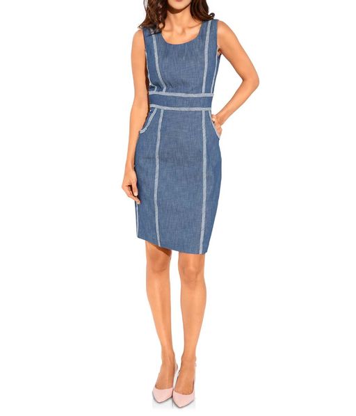 Платье, синее - Ashley brooke фото 4