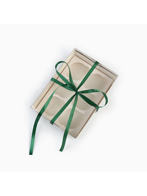 Цена за 5 шт. Коробка для капкейка 23 февраля, 23?16?7.5 см