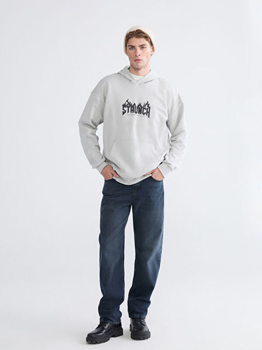 Baggy Fit Erkek Jean Pantolon