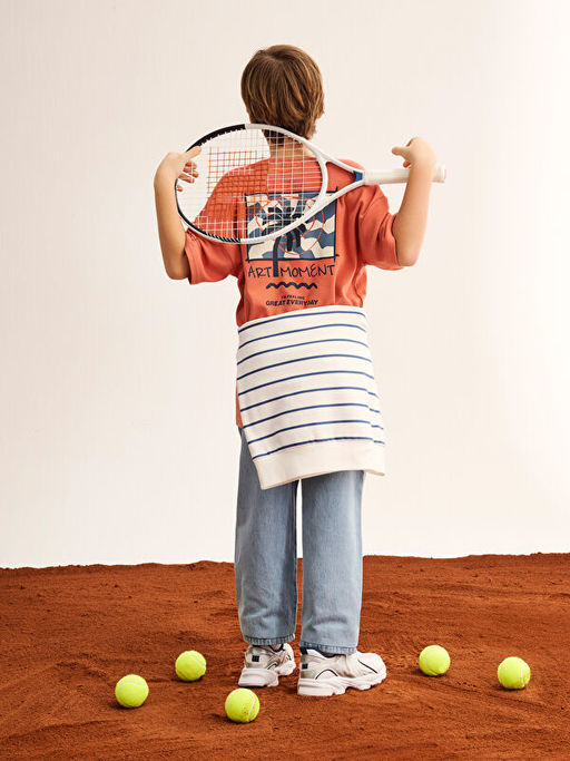 Bisiklet Yaka Erkek ?ocuk Ti??rt