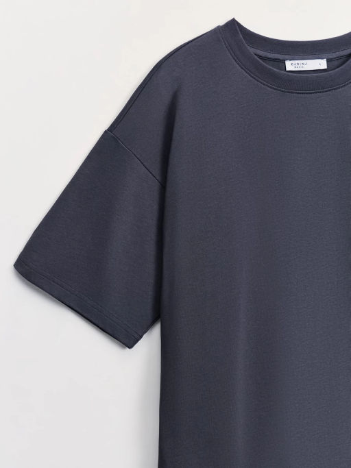 Базовая футболка оверсайз из хлопка OVERSIZE0526-39 / Zarina