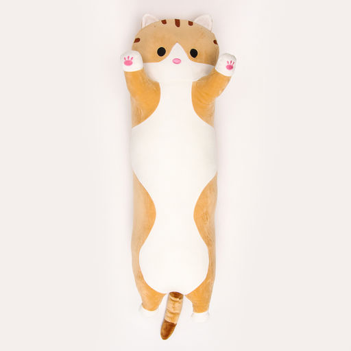 Мягкая игрушка Котик, толстый, 110 см, цвет рыжий - Simaland фото 2