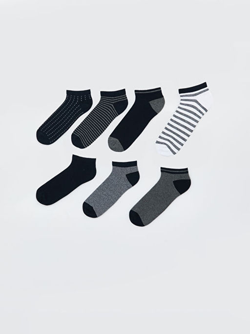 ?izgili Erkek Patik ?orap 7li