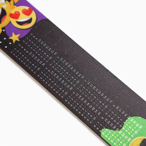 Цена за 5 шт. Линейка формовая «Смайлы»