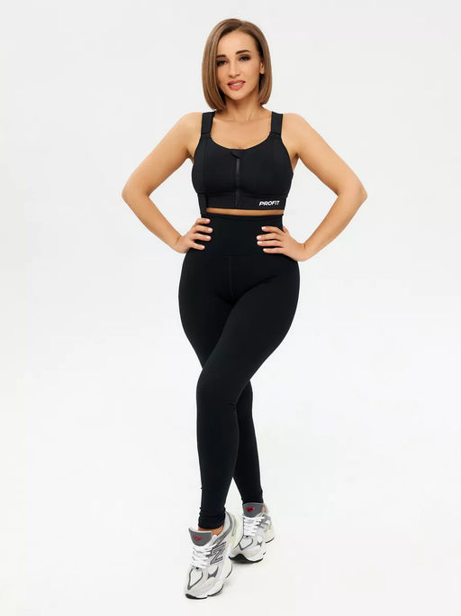 Спортивный топ с регулировкой, черный, tb.220.001 - Profit фото 16