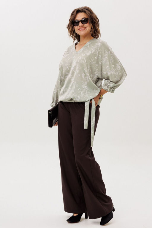 Блуза ANELLI 1662 Нефритовый свет  фото 7