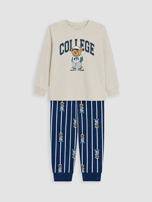 NYC Bask?l? Erkek ?ocuk Pijama Tak?m