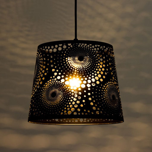 Светильник BayerLux «Элльда» Е27 40 Вт черный 25×25×80 см