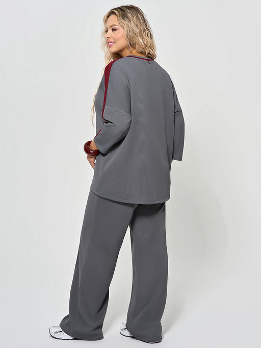 Костюм 0001-3а темно-серый