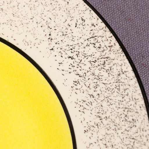 Тарелка керамическая Персия, глубокая, 550 мл, 20 см, жёлтая, 1 сорт, Иран - Керамика ручной работы фото 4