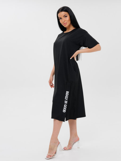 5130 ТУНИКА ЖЕНСКАЯ (Черный) - А-дина фото 4