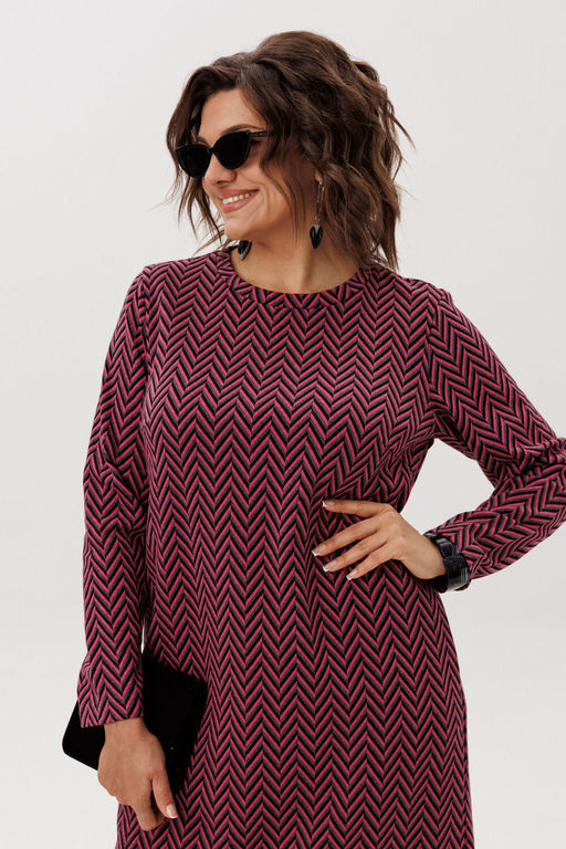 Платье ANELLI 1755.1 Рябиновая волна  фото 8