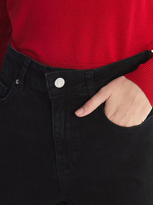 Slim Fit Kad?n Jean Pantolon