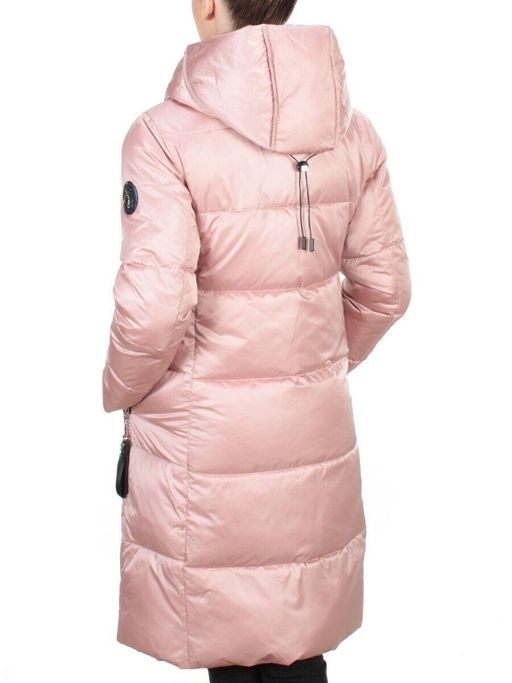9110 PINK Пальто зимнее женское FLOWERROVE (200 гр. холлофайбера) - Fashion фото 4