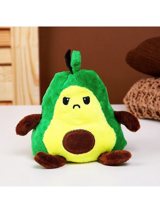 Брелок детский «Авокадо», мягкая игрушка-вывернушка, 11 см