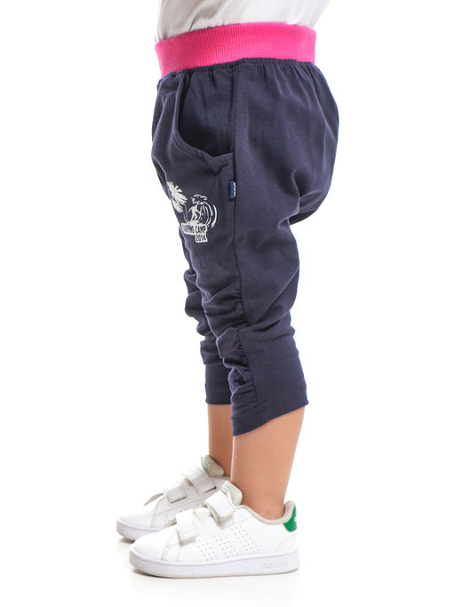 Бриджи с принтом UD 1789 синий - Mini maxi фото 2